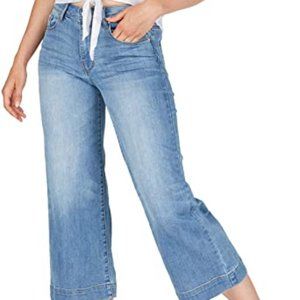 Numero Abbey Hi Rise Wide Leg Jeans Blue 26